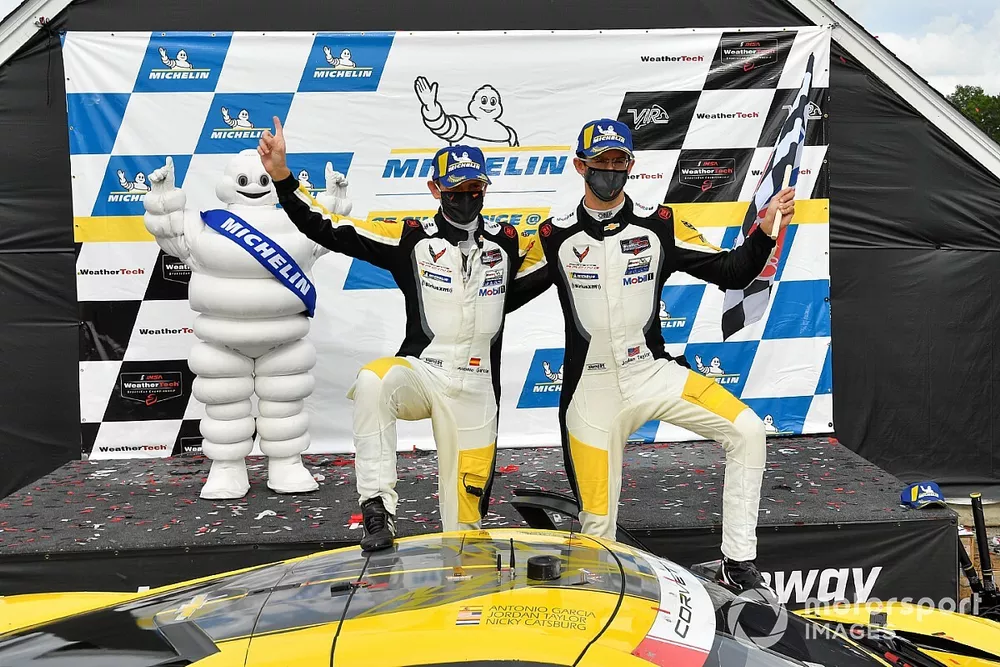 Race Winner #3 Corvette Racing Corvette C8.R, GTLM: Antonio Garcia, Jordan Taylor
