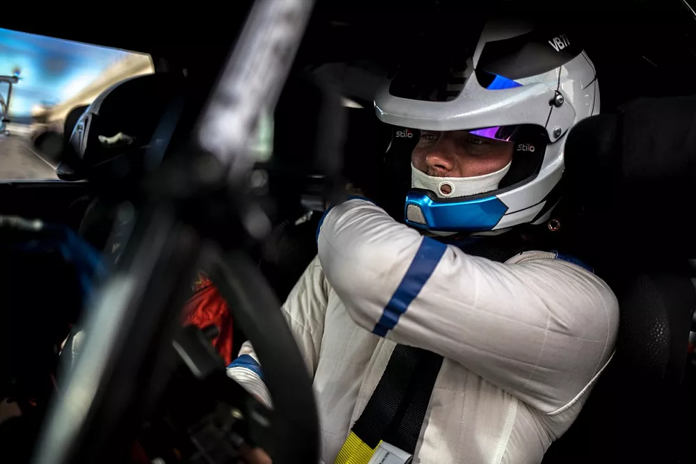 Valtteri Bottas conduciendo un Citro&euml;n DS3 WRC 