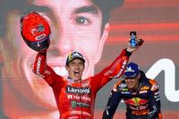 M&aacute;rquez: "Cuando me adelant&oacute; Bagnaia, empez&oacute; la carrera para mi"