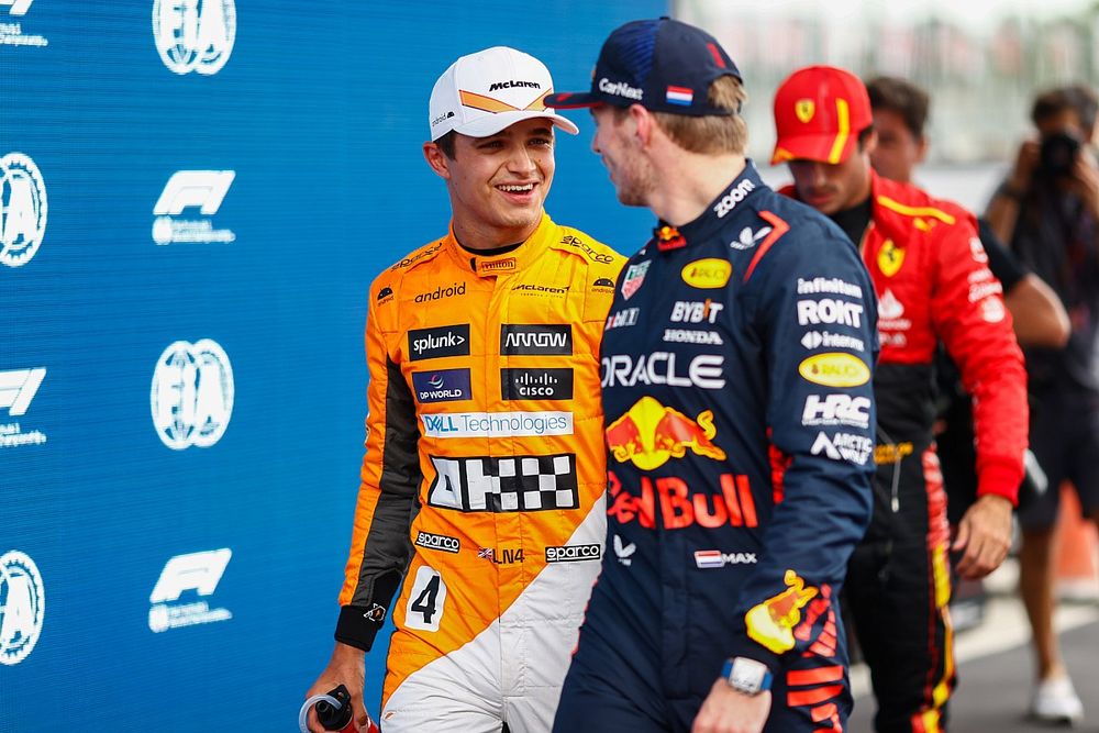 Max Verstappen, Red Bull Racing, Lando Norris, McLaren