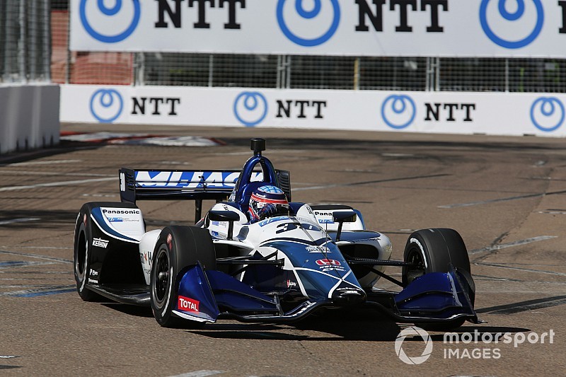 St. Petersburg IndyCar: RLLR cars go 1-2 in warm-up