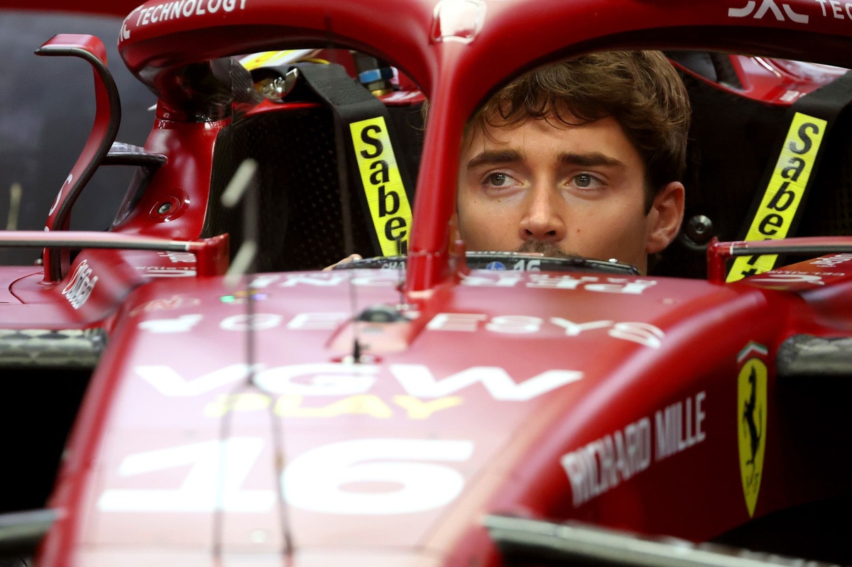 Leclerc se olvida de una «muy poco probable» victoria y se centra en Mercedes 