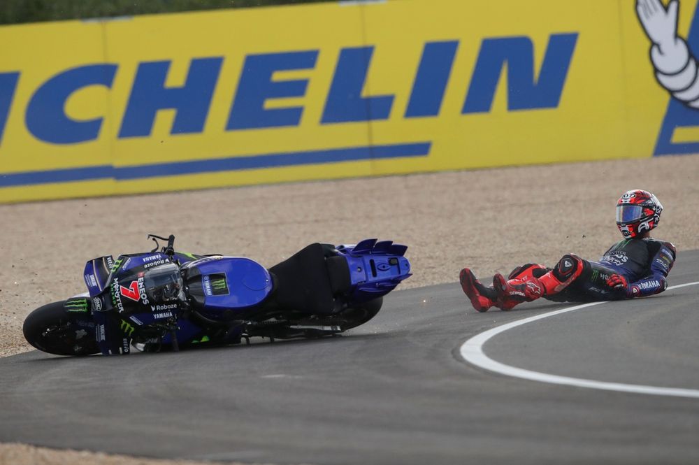 Augusto Fernandez, Yamaha Racing crash