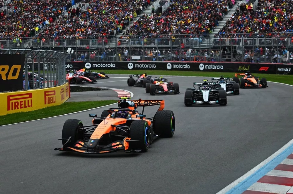 Andrea Kimi Antonelli, Mercedes, Lando Norris, McLaren
