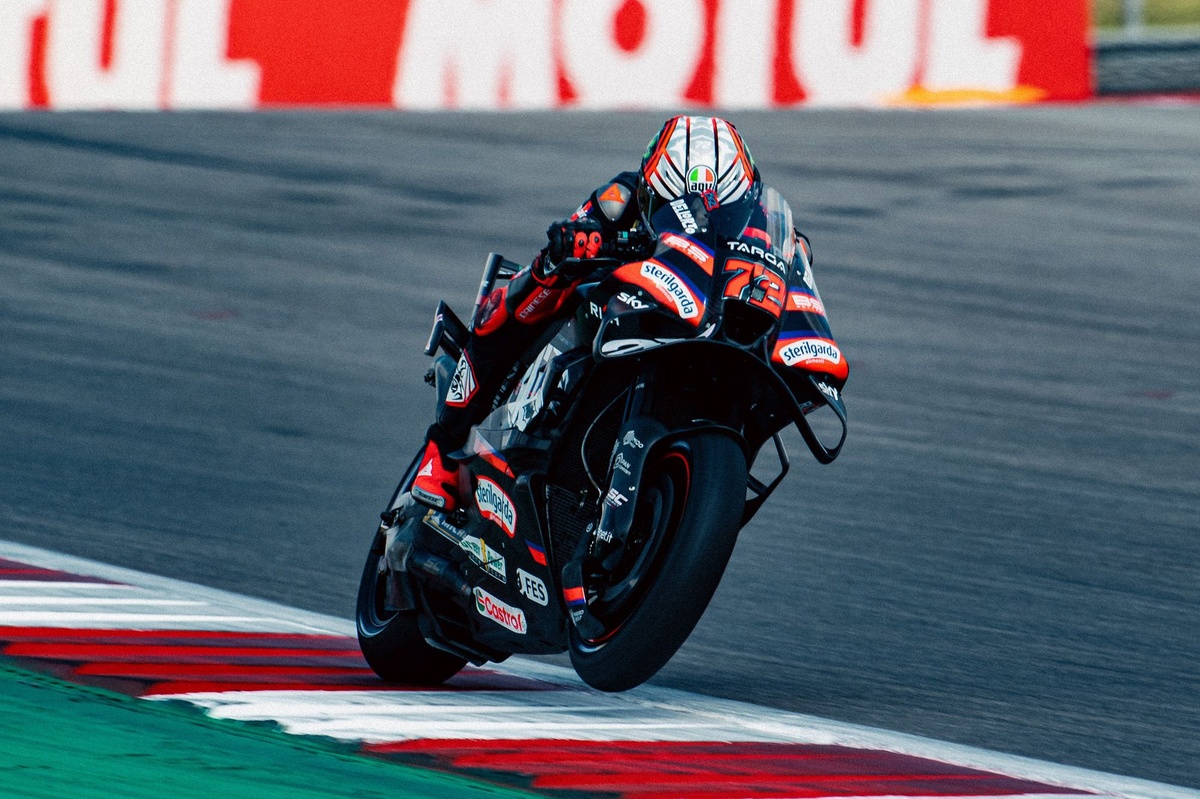 MotoGP | Bezzecchi e l'Aprilia dominano anche a "casa" di Marquez ad Austin