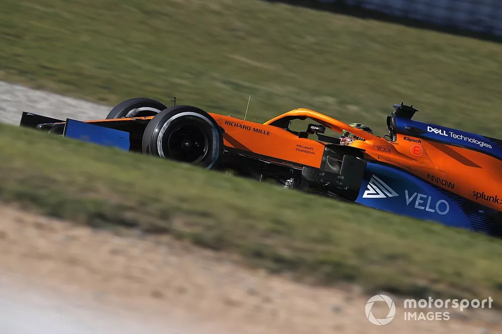 Lando Norris, McLaren MCL35 