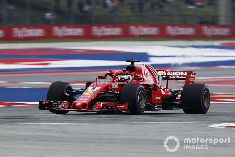 Гран Прі США: Гонщики Ferrari випередили Хемілтона в третьому тренуванні