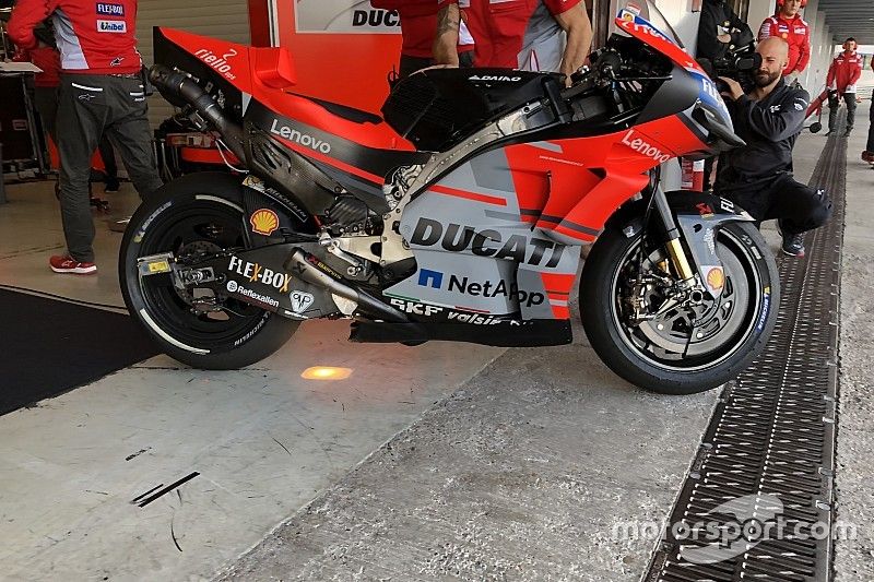 Nueva llanta trasera de Ducati