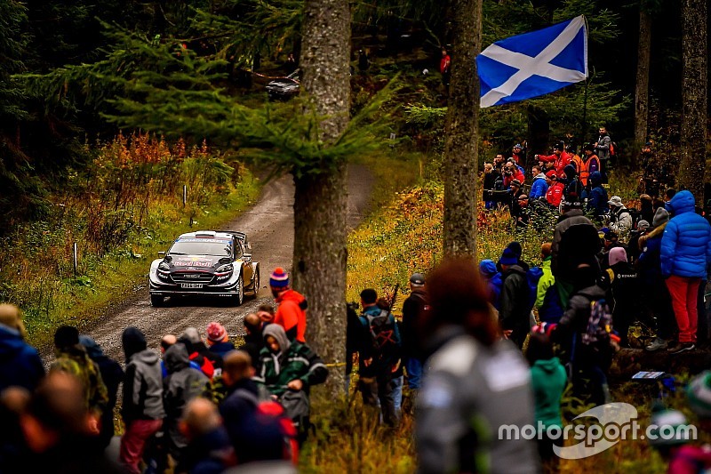 Les horaires de toutes les spéciales du Rallye de Grande-Bretagne