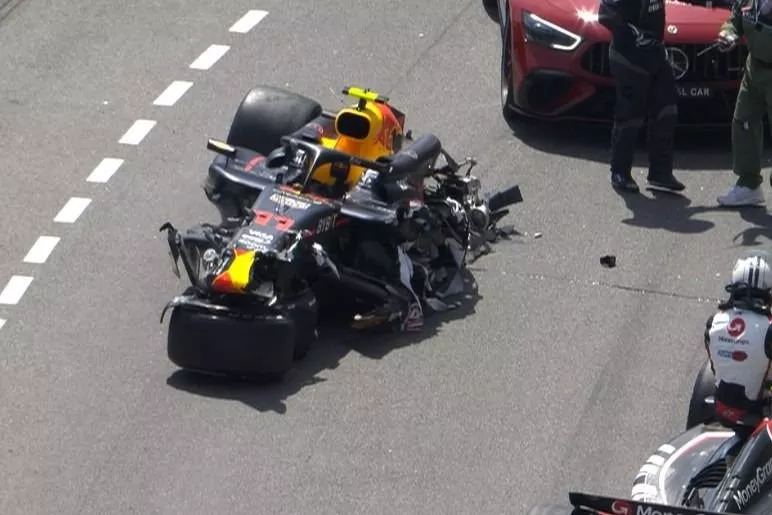 L' incidente di Perez a Monaco