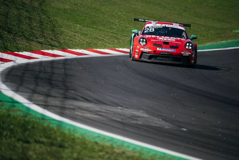 Prove libere della Porsche Carrera Cup Italia a Vallelunga