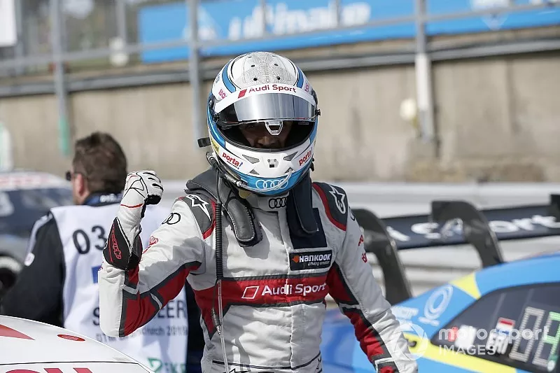 Ganador de la pole Ren&eacute; Rast, Audi Sport Team Rosberg