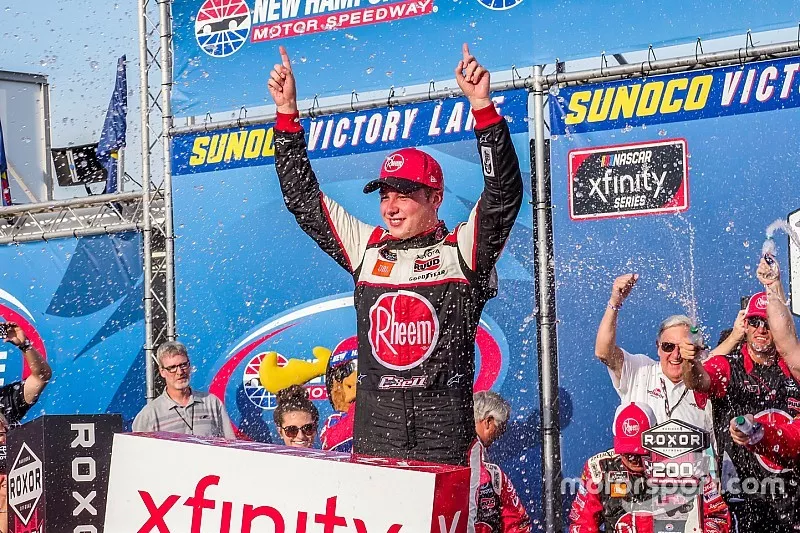 Race Winner Christopher Bell, Joe Gibbs Racing, Toyota Supra Rheem-Watts