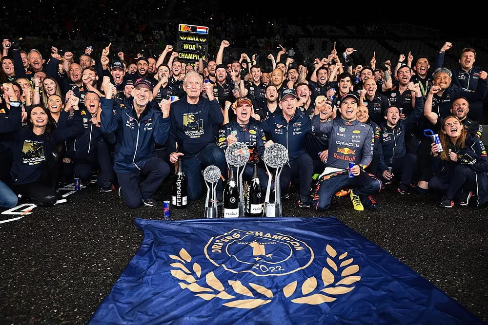Il Campione del Mondo Max Verstappen, Red Bull Racing