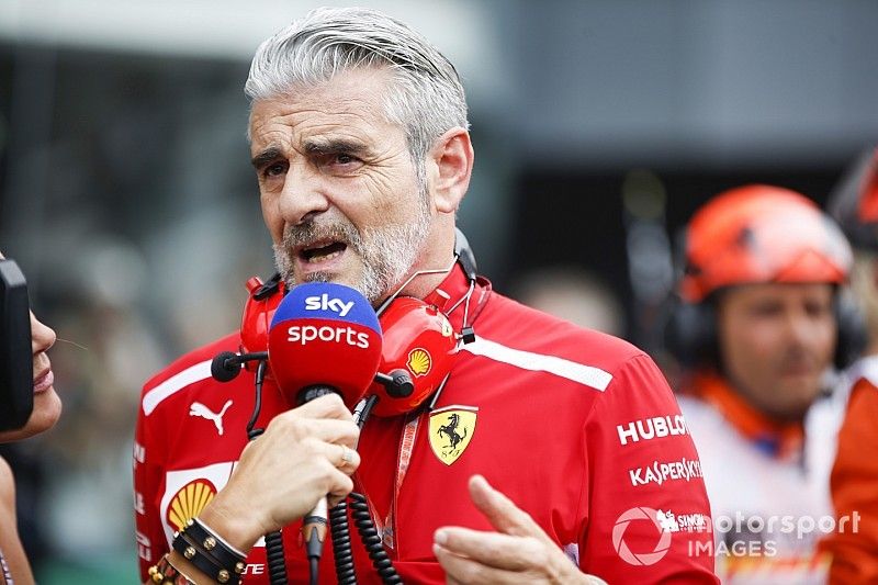 Maurizio Arrivabene, Team Principal, Ferrari 