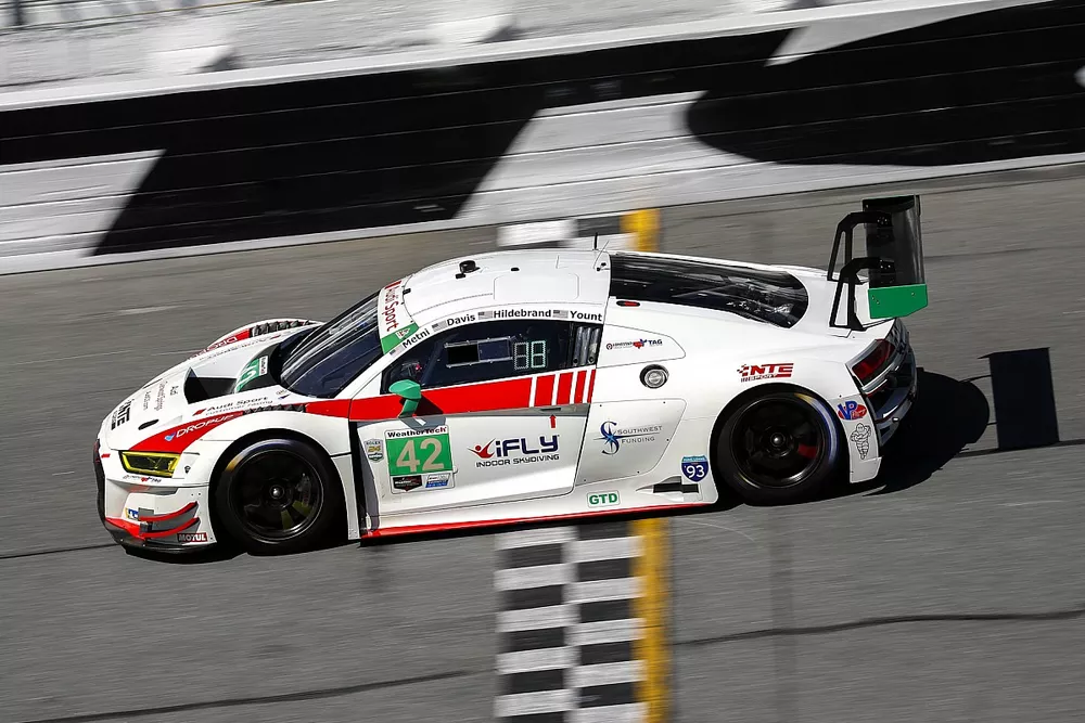 #42 NTE Sport Audi R8 LMS GT3, GTD: Alan Metni, Andrew Davis, JR Hildebrand, Don Yount 