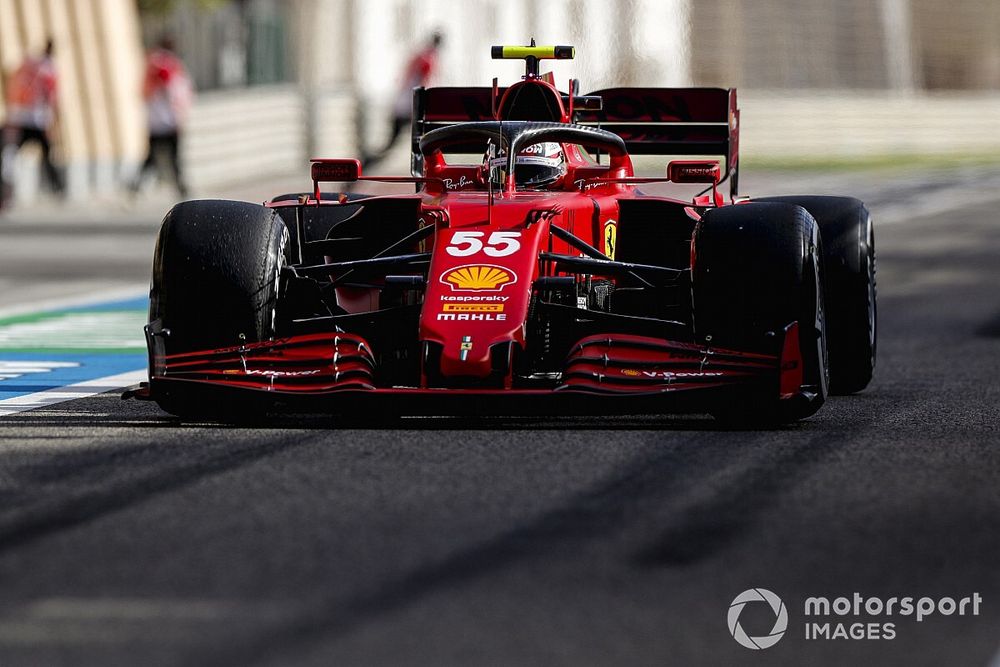 Carlos Sainz Jr., Ferrari SF21