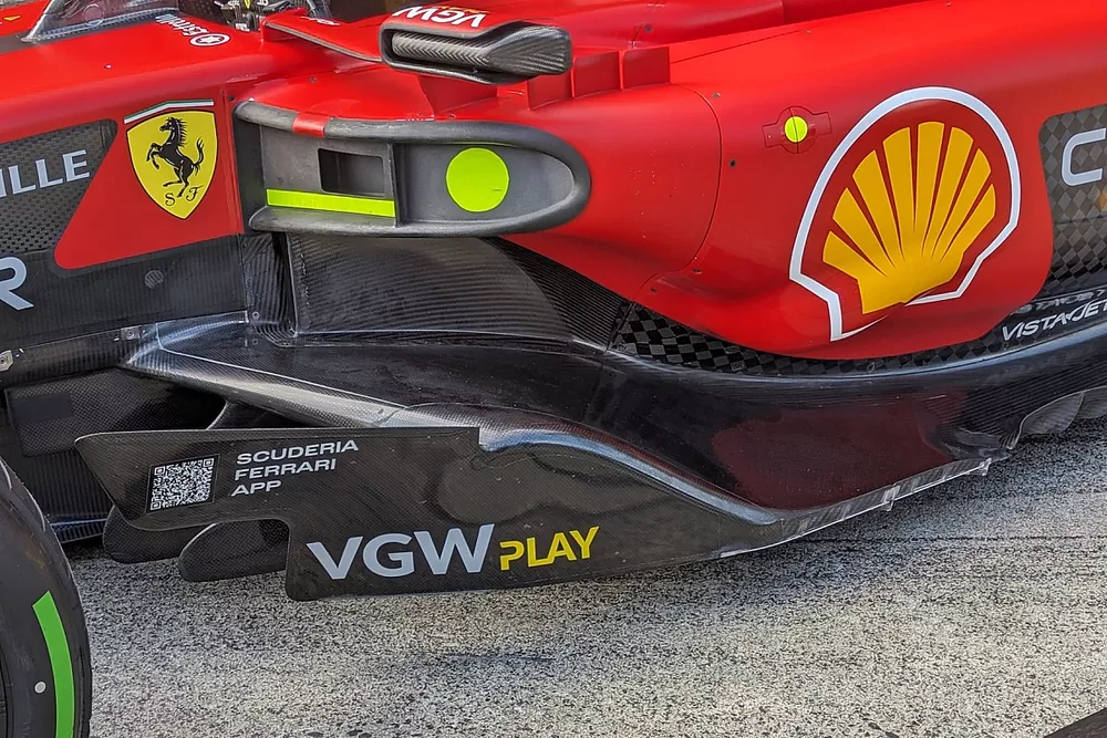 Ferrari SF-23 technical detail