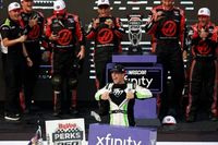 Sam Mayer earns Haas Factory Team its first win in NASCAR Xfinity Iowa race