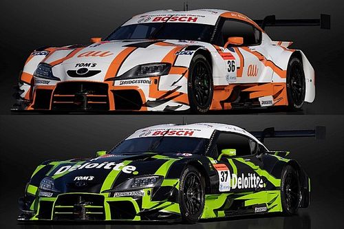 TOM'S reveals striking new liveries for 2023 SUPER GT season