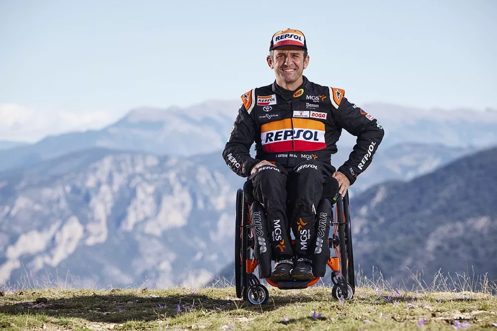 Presentación de Isidre Esteve para el Dakar 2022.