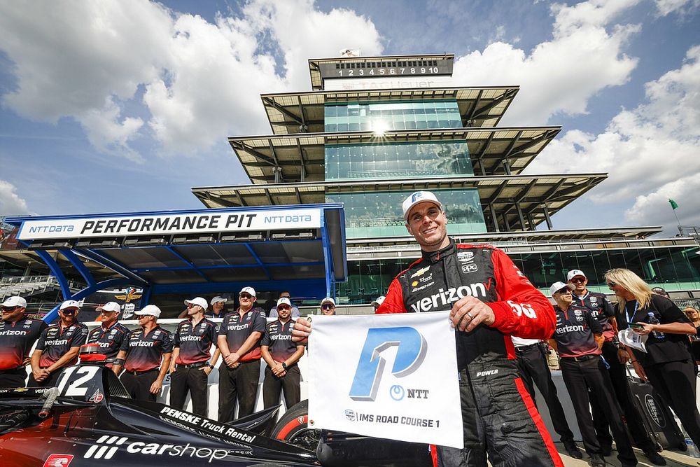 Ganador de la pole Will Power, Equipo Penske Chevrolet
