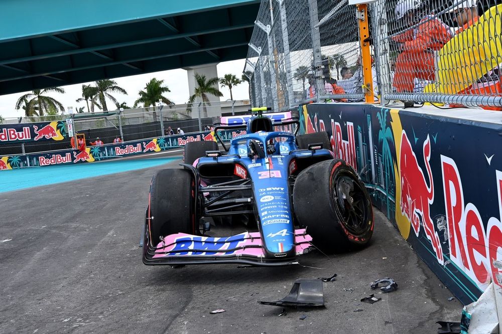 Esteban Ocon ripensa al suo incidente più violento in F1 a Miami