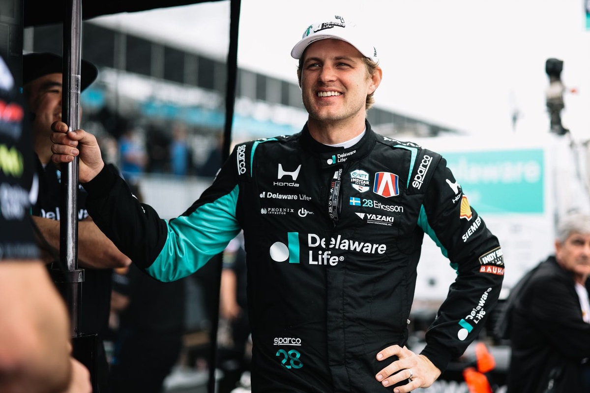 Marcus Ericsson Extends Contract with Andretti for 2027 IndyCar Season