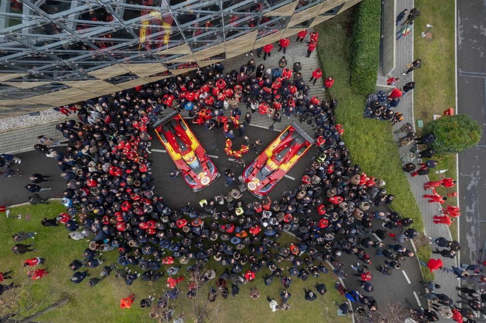 Ferrari 499P, la fiesta en Maranello por el WEC 2025