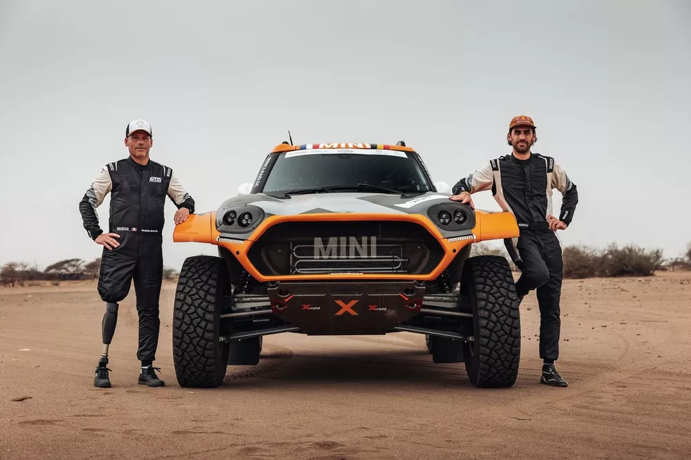 #222 X-Raid Mini JCW Team Mini: Guillaume De Mevius, Mathieu Baumel