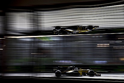 Melhor do resto, Hulkenberg celebra velocidade da Renault