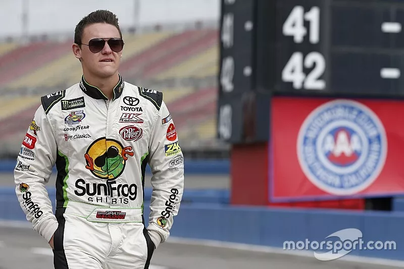 Gray Gaulding, BK Racing, Toyota Camry Earthwater