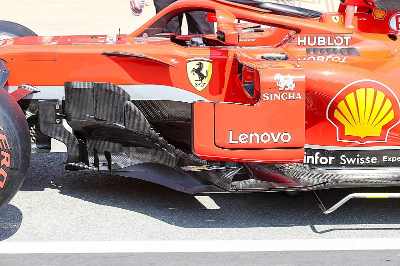 Ferrari: nuovo bargeboard e modifiche ai deviatori di flusso per più avere più efficienza