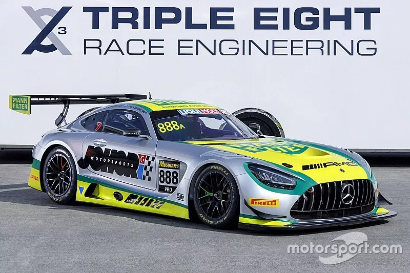 Triple Eight Race Engineering Mercedes Bathurst unveil