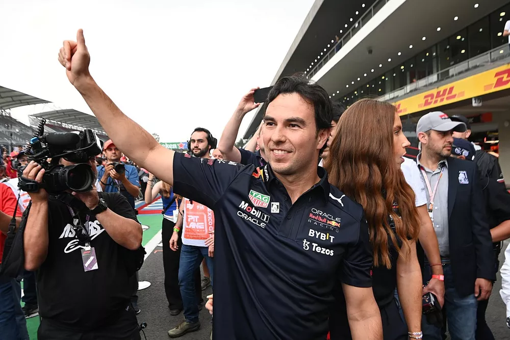 Sergio Perez, Red Bull Racing meets fans