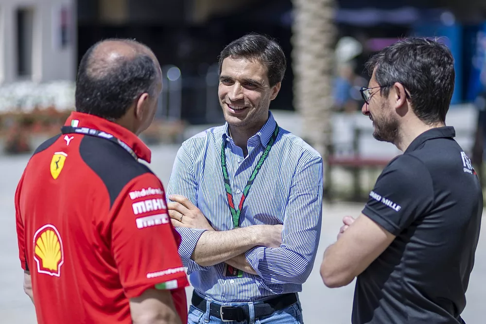 Frederic Vasseur, Team Principal and General Manager, Scuderia Ferrari, Jerome d'Ambrosio