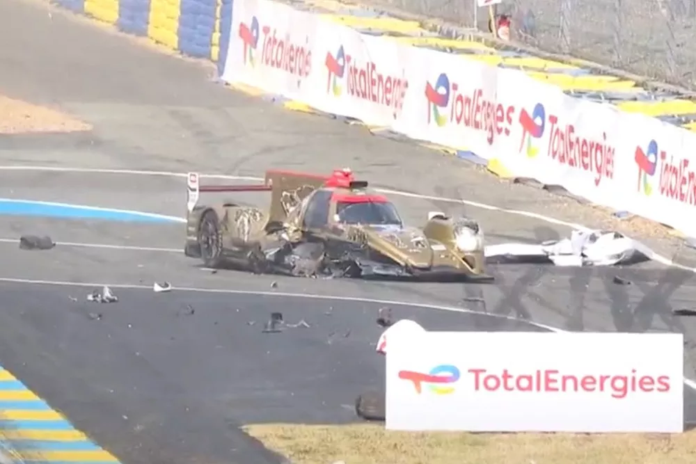 Accidente de Rodrigo Sales