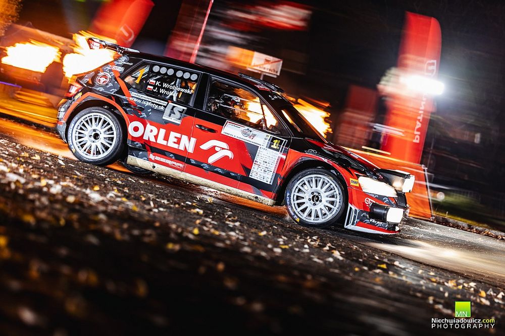 Kacper Wr&oacute;blewski, Jakub Wr&oacute;bel, Skoda Fabia Rally2 evo