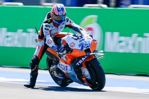 MOTOGP　TRACKHOUSE クルーレプリカポロシャツ　M　小椋藍 Mサイズ 小椋藍選手着用 Trackhouse MotoGP Team Replica Unisex