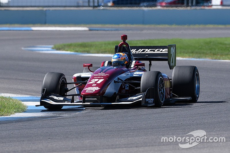 Van Kalmthout haalt vertrouwen uit Indy Lights-zege: