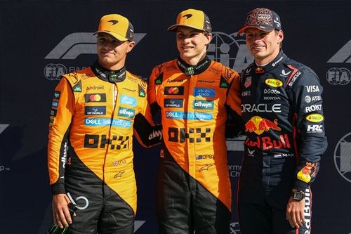  Here's the starting grid for F1's 2025 Dutch GP