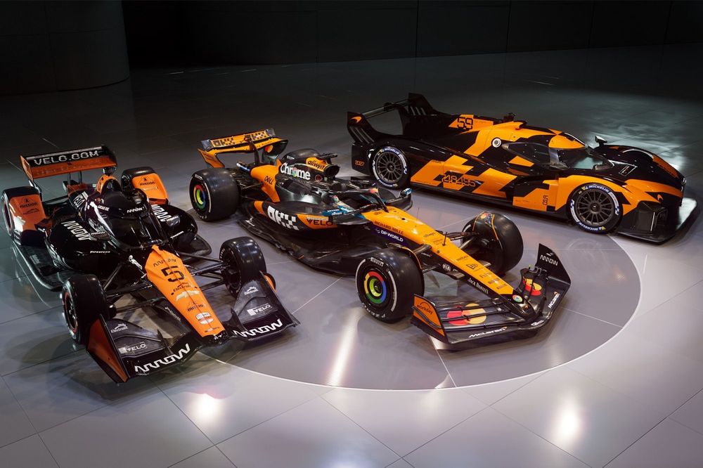 迈凯伦将拍卖未来F1、IndyCar和WEC赛车以冲击三冠王伟业