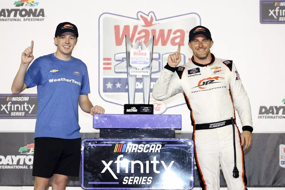 Connor Zilisch and Parker Kligerman, JR Motorsports Chevrolet