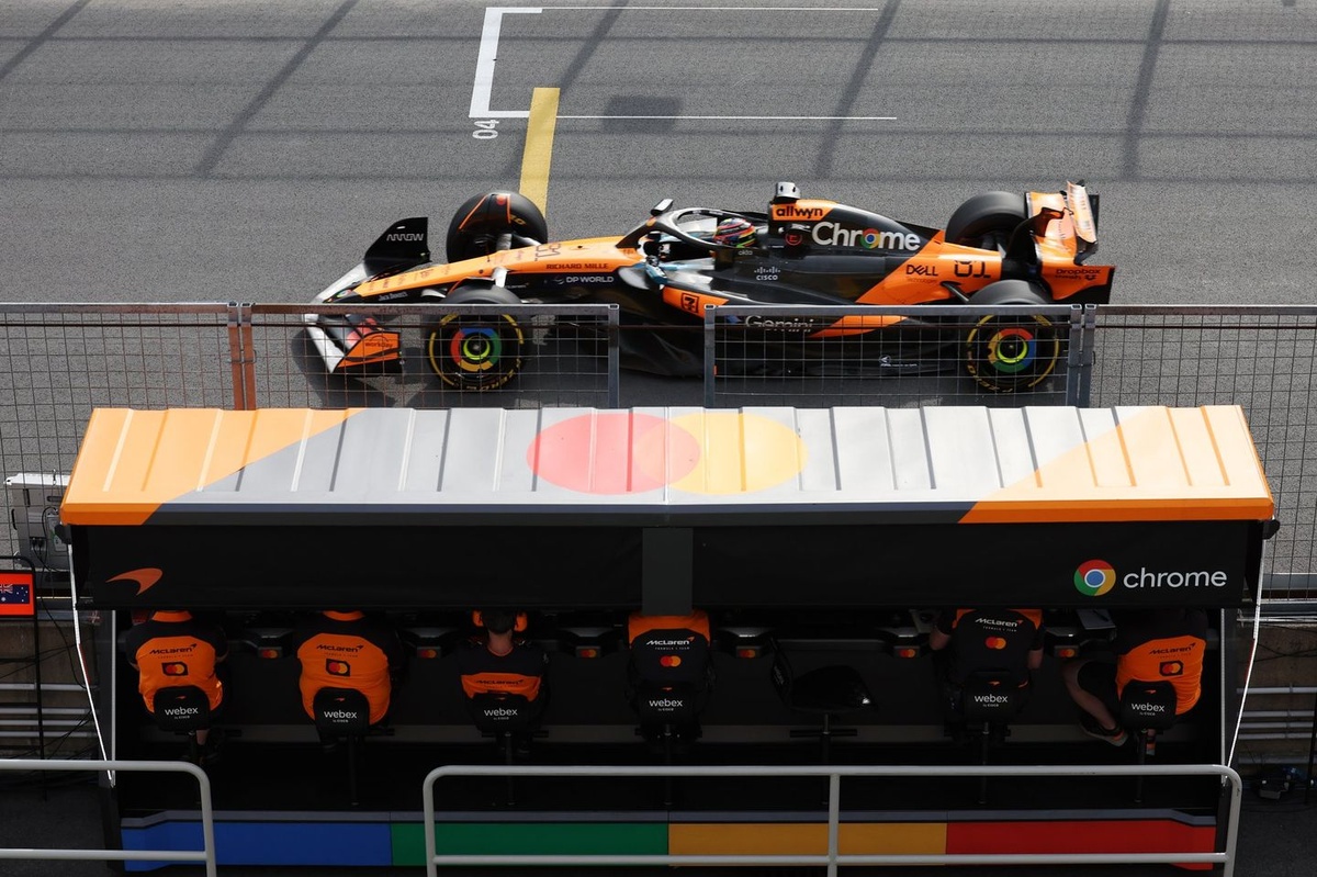 McLaren's Lando Norris and Oscar Piastri endure
