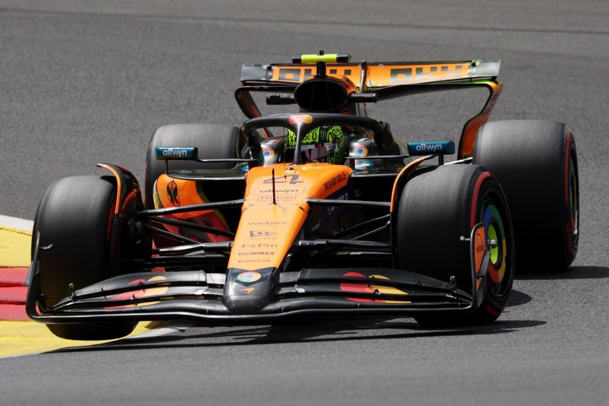 F1 Belgian GP: Lando Norris beats Oscar Piastri to pole, Max Verstappen only fourth