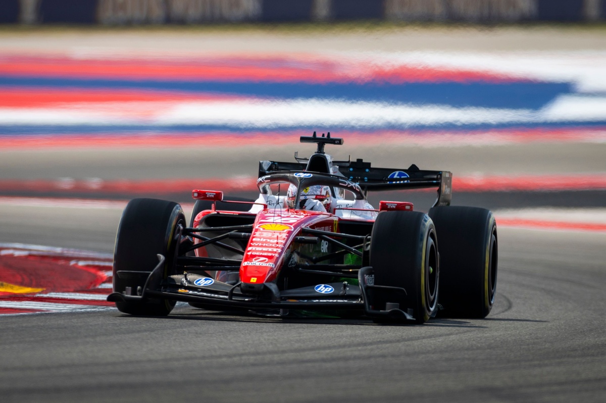 Leclerc lamenta otra Q3 difícil en Austin: Ferrari se complicó con los neumáticos