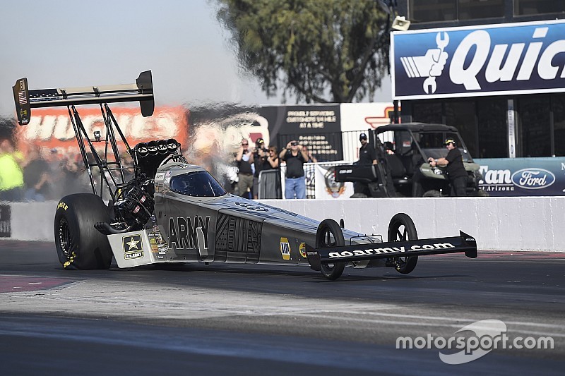 Schumacher unconcerned by new crew chief’s lack of Top Fuel experience