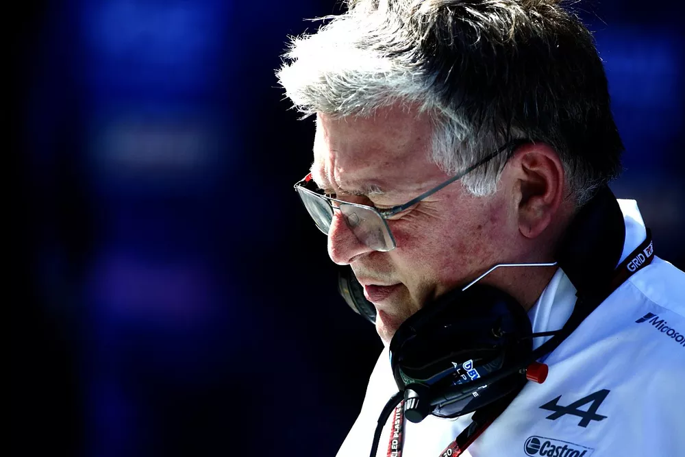 Otmar Szafnauer, team principal, Alpine F1