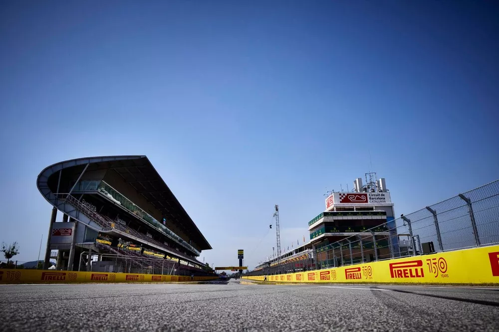 Detalle del circuito de Barcelona