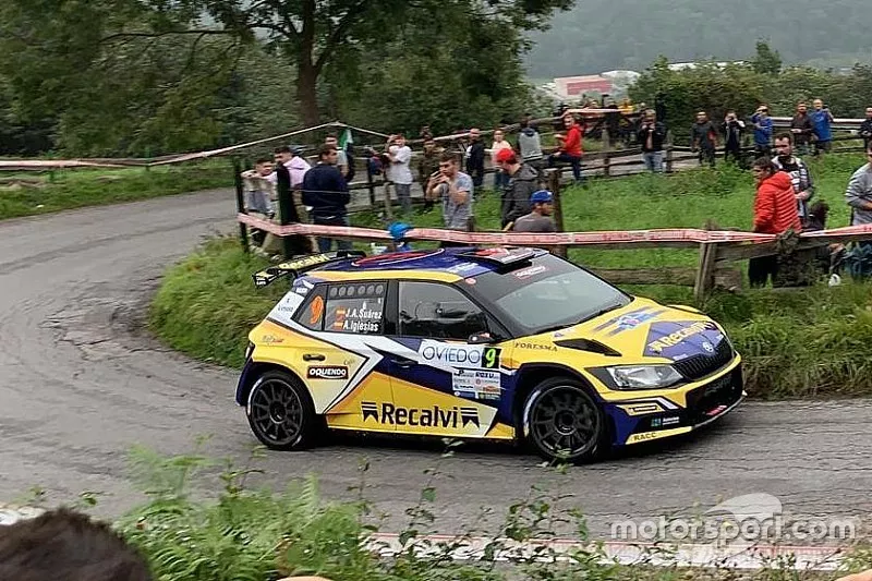 Jos&eacute; Antonio Suarez - Alberto Iglesias (Skoda Fabia R5)
